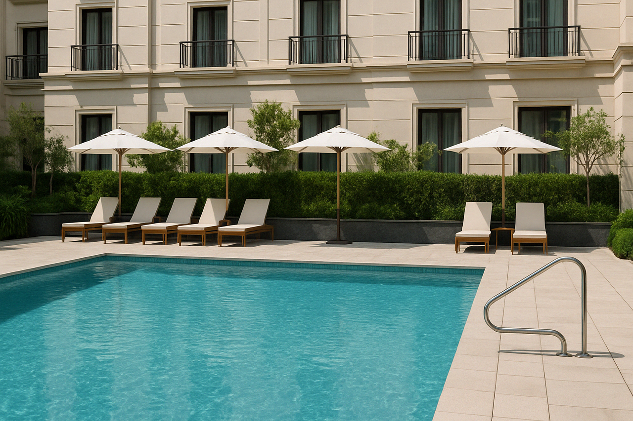 Signs For Pool Hotel Example Why Consistent Pool Signage Elevates Your Hotel’s Aesthetic (And Guest ...